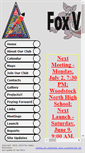 Mobile Screenshot of foxvalleyrocketeers.org
